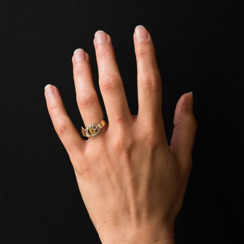 Bague 49 Bague ancienne ceinture Diamants 58 Facettes CV8-4031958-49-1