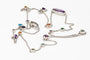 Collier Collier Sautoir Or blanc Saphir 58 Facettes 00017GD