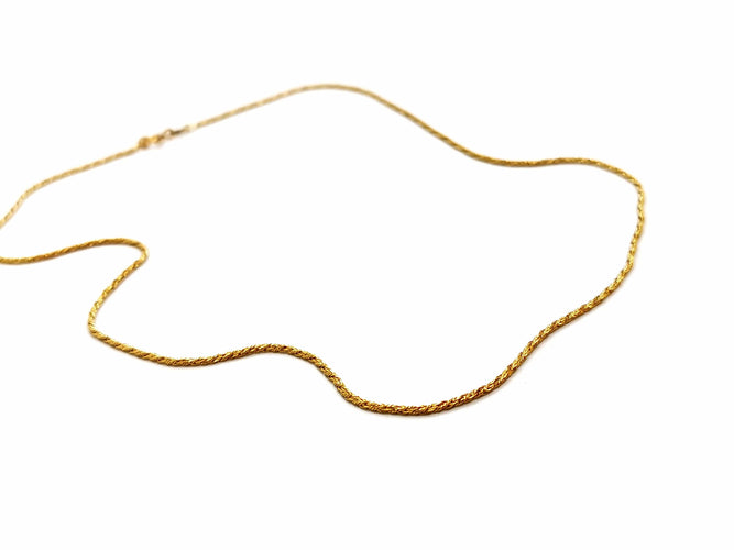 Collier Collier Maille palmier Or jaune 58 Facettes 1048314CD
