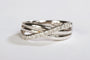 Bague 53 Bague Or blanc Diamant 58 Facettes 05626CD