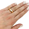 Bague 55 Bague jonc en or jaune, diamant. 58 Facettes 30238