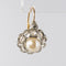 Boucles d'oreilles Boucles d'oreilles anciennes perles diamants 58 Facettes 20-194