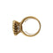 Bague 55 Bague en or jaune et diamants. 58 Facettes 29992