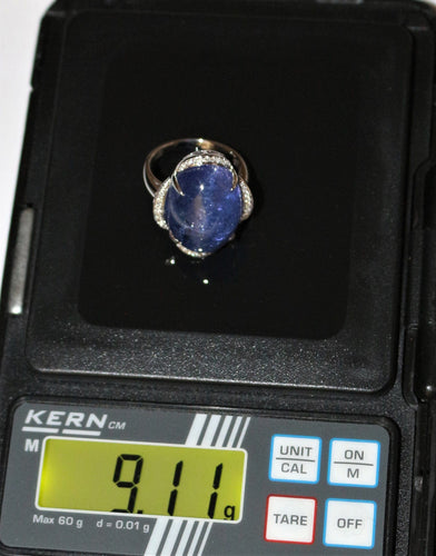 Bague Bague TANZANITE et Diamants 58 Facettes 357