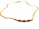 Collier Collier Maille anglaise Or jaune Saphir 58 Facettes 1161955CD