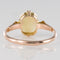 Bague 55 Bague ancienne opale solitaire 58 Facettes 19-471-48