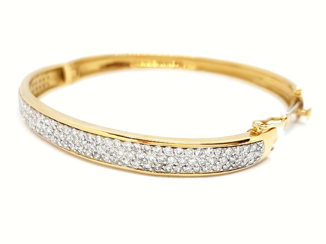 Bracelet Bracelet Or jaune Diamant 58 Facettes 05319CD