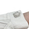 Boutons de manchette Boutons de manchette "Tortues" en platine, sertis de diamants. 58 Facettes 30067
