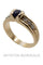 Bague 52 Bague spinelle et diamants 58 Facettes 32411