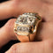 Bague 56 Bague tank diamants 58 Facettes 19-587-59