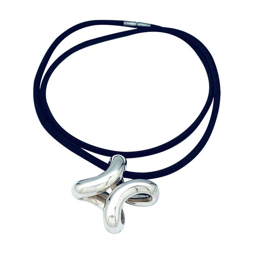 Collier Collier Hermès "Lima" en argent. 58 Facettes 30096