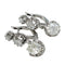 Boucles d'oreilles Boucles d'oreilles dormeuses en platine et diamants. 58 Facettes 30582