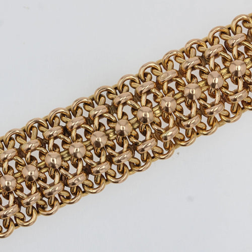 Bracelet Bracelet ancien en or rose 58 Facettes 21-264