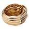 Bague 52 Bague de Grisogono "Allegra" en or rose et diamants. 58 Facettes 30547