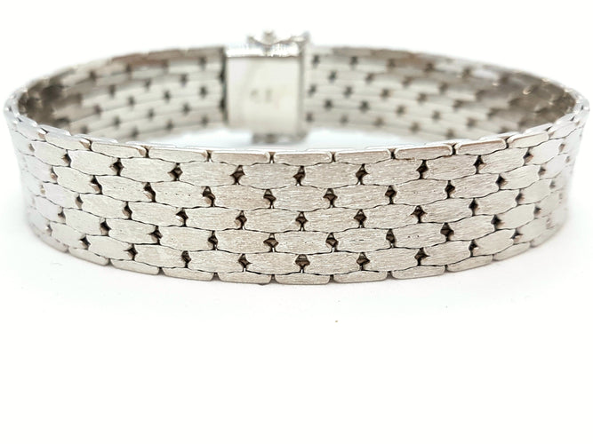 Bracelet Bracelet Or blanc 58 Facettes 00167CN