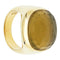 Bague 53.5 Bague Pomellato "Cipria" en or jaune et quartz lemon. 58 Facettes 30548