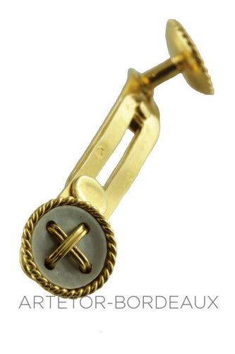 Broche Agrafe de cape ancienne 58 Facettes 21541