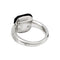 Bague 51 Bague Pomellato "Capri" en or blanc, diamants et jais. 58 Facettes 30411