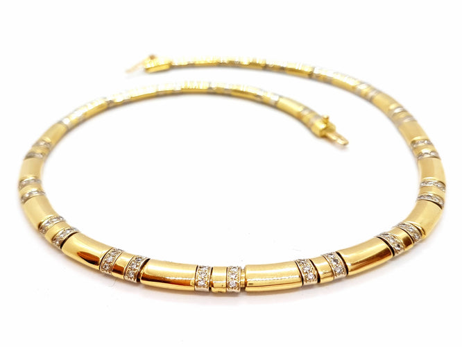 Collier Chimento Collier Or jaune Diamant 58 Facettes 00643CN