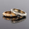 Bague 54 Bague or blanc satiné diamants 58 Facettes ANSETAB-54