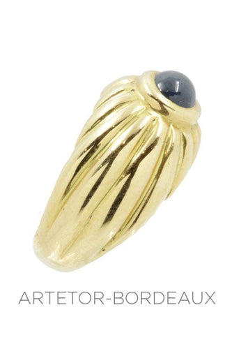 Bague 49 Bague jonc saphir 58 Facettes 15661