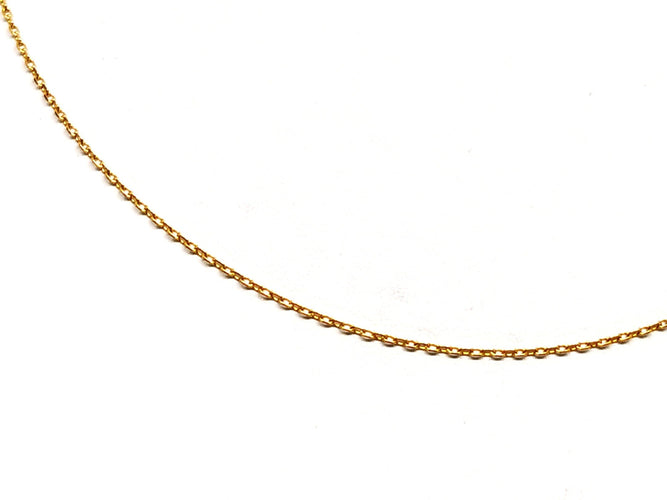 Collier Collier Maille forçat Or jaune 58 Facettes 1179555CD