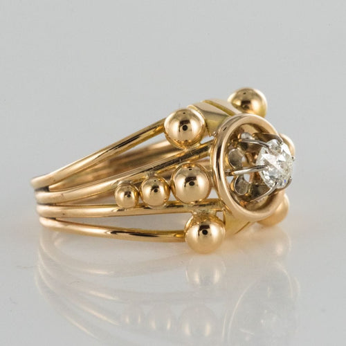Bague 49 Bague diamant années 60 58 Facettes CV18-5420472-52