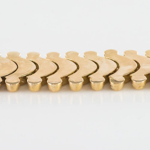 Collier Collier rétro or articulé 58 Facettes 19-543