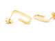 Boucles d'oreilles Dinh Van Boucles d'oreilles Maillon Or jaune 58 Facettes 06504CD