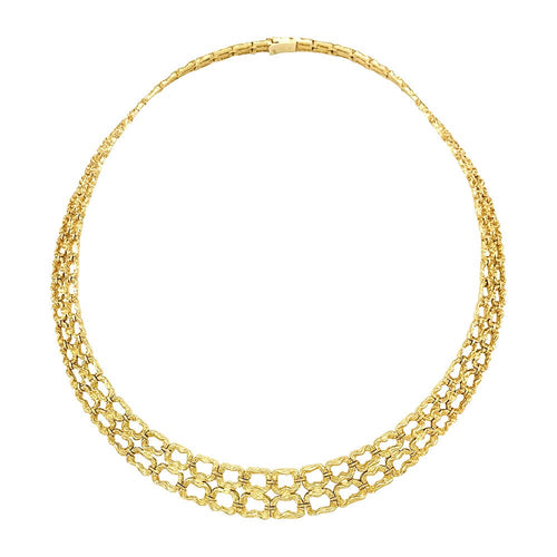 Collier Un collier vintage en or jaune. 58 Facettes 30090