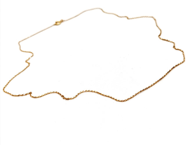 Collier Collier Maille forçat Or jaune 58 Facettes 1141233CD