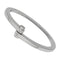 Bracelet Bracelet Cartier "Menottes" en or blanc. 58 Facettes 30352