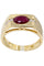 Bague Bague rubis et diamants 58 Facettes
