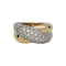 Bague 52 Bague Cartier "Colisée" or jaune, platine et diamants 58 Facettes 29987