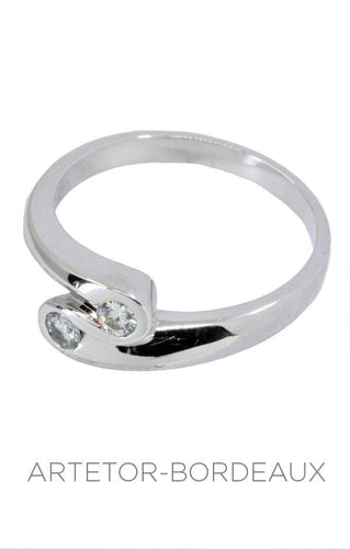Bague 56 Bague toi et moi diamants 58 Facettes 33561