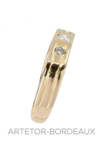 Bague 59 Bague diamants moderne 58 Facettes 32771