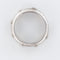 Bague 54 Bague or blanc satiné diamants 58 Facettes ANSETAB-54