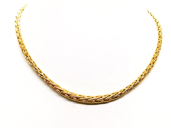 Collier Collier Maille palmier Or jaune 58 Facettes 1161907CN