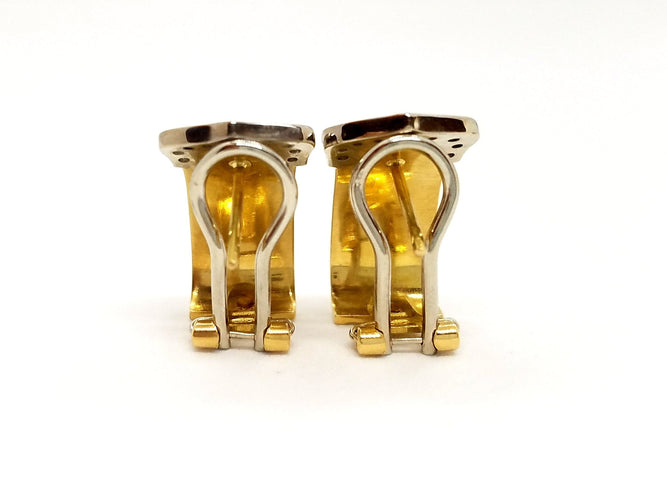 Boucles d'oreilles Boucles d'oreilles Or jaune Diamant 58 Facettes 814126CN