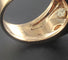 Bague 54 Bague corail onyx et diamants 58 Facettes 17-357-54-1