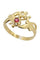 Bague Bague Vous et moi Art Nouveau perle et grenat 58 Facettes 038201