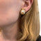 Boucles d'oreilles Boucles d'oreilles Cartier, en or jaune, perles et diamants. 58 Facettes 26509