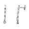Boucles d'oreilles Boucles d'oreilles diamants en or blanc et platine. 58 Facettes 29622