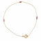 Bracelet Bracelet fin or jaune et rubis 58 Facettes 21-381