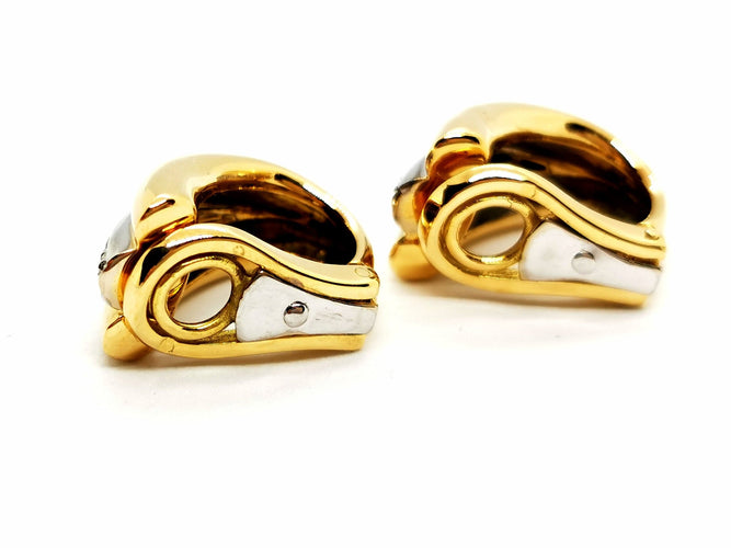 Boucles d'oreilles Boucles d'oreilles Clips Or jaune Diamant 58 Facettes 1126564CN