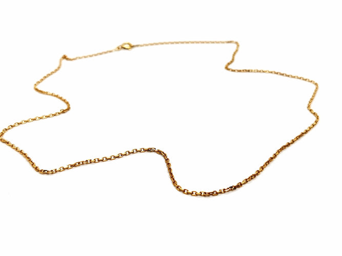 Collier Collier Maille forçat Or jaune 58 Facettes 1141245CD