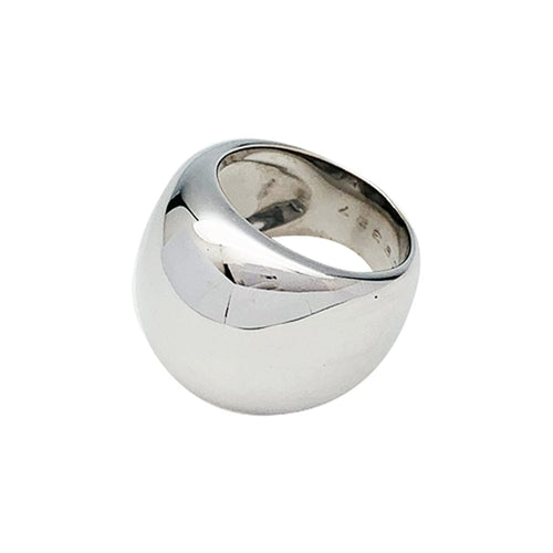 Bague 52 Bague Poiray jonc en or blanc. 58 Facettes 30413