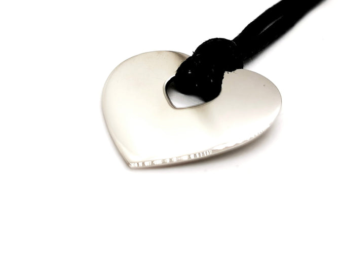 Pendentif Poiray Pendentif Coeur Coeur Or blanc 58 Facettes 1126574CN