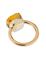 Bague 50 Pomellato - Bague en or jaune et citrine facettée 58 Facettes