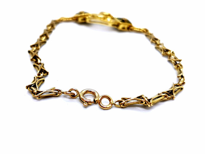 Bracelet Bracelet Or jaune Diamant 58 Facettes 968058CN